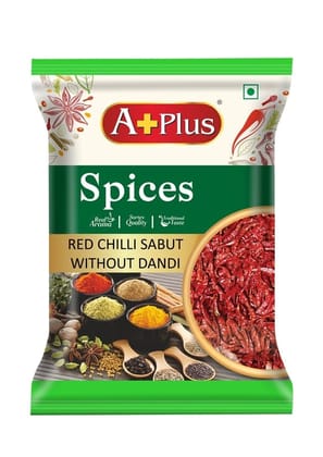 Aplus Red Chili Whole Dundi Cut 250gm(pouch)