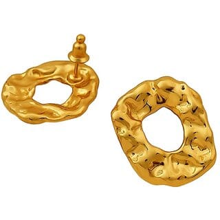 KIMTI 18k Gold Plated Eternal Glow Anti Tarnish Earring
