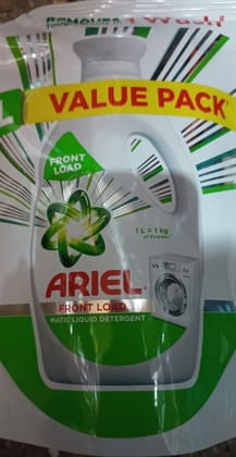 Ariel Front load liquid pouch 