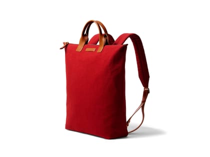 DailyObjects Pilot Backpack - Crimson Red