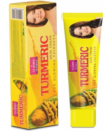 VI-JOHN Turmeric brightening Cream 50g Each (350g) - Pack of 7