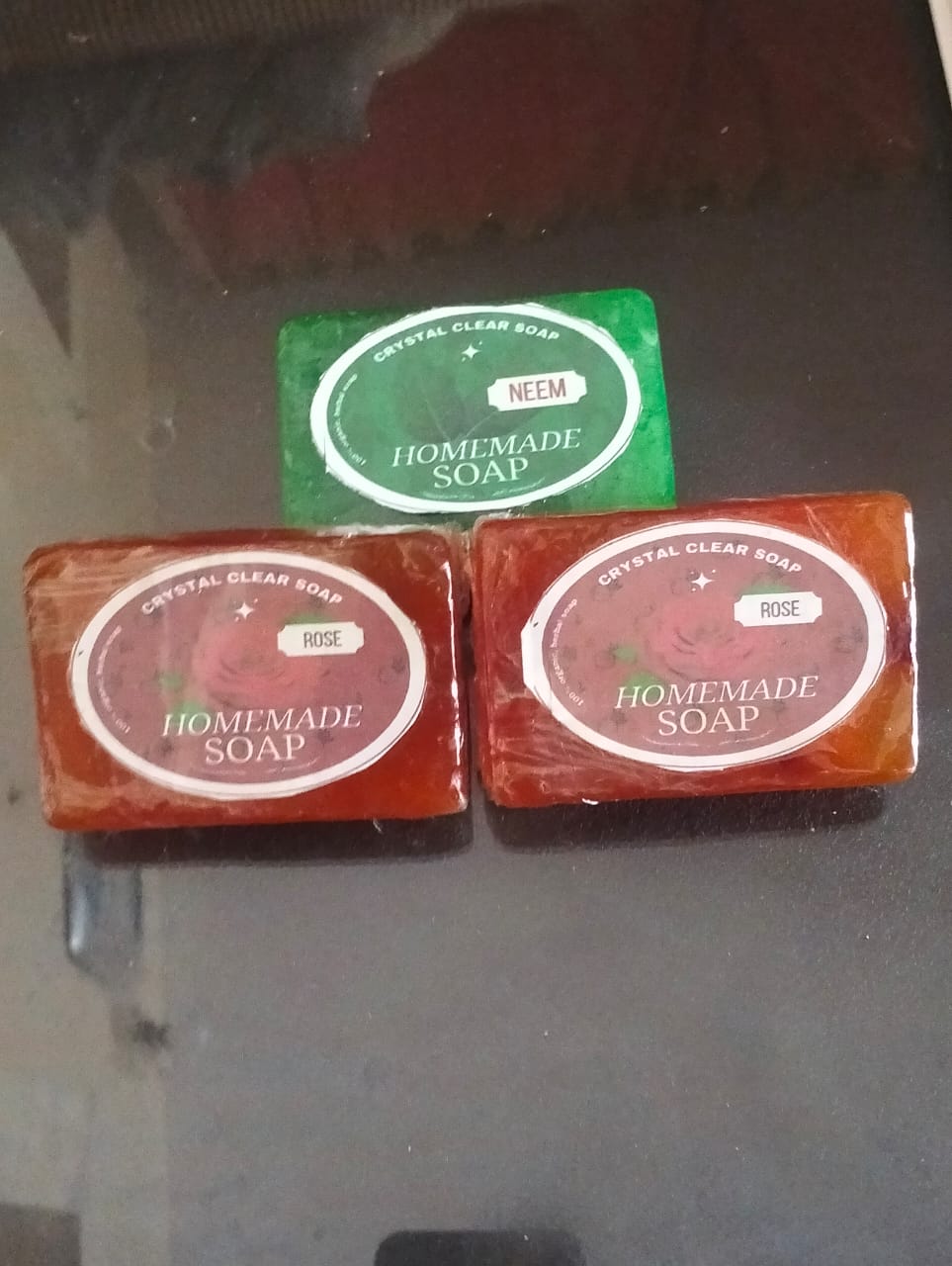 Combo Pack Of 3 Soap Neem , Rose