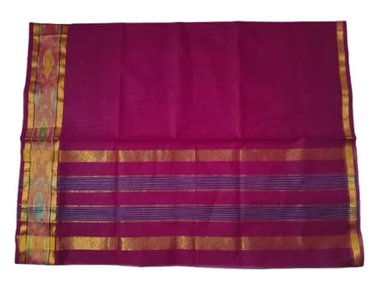 Elegant Handloom Cotton Saree Set