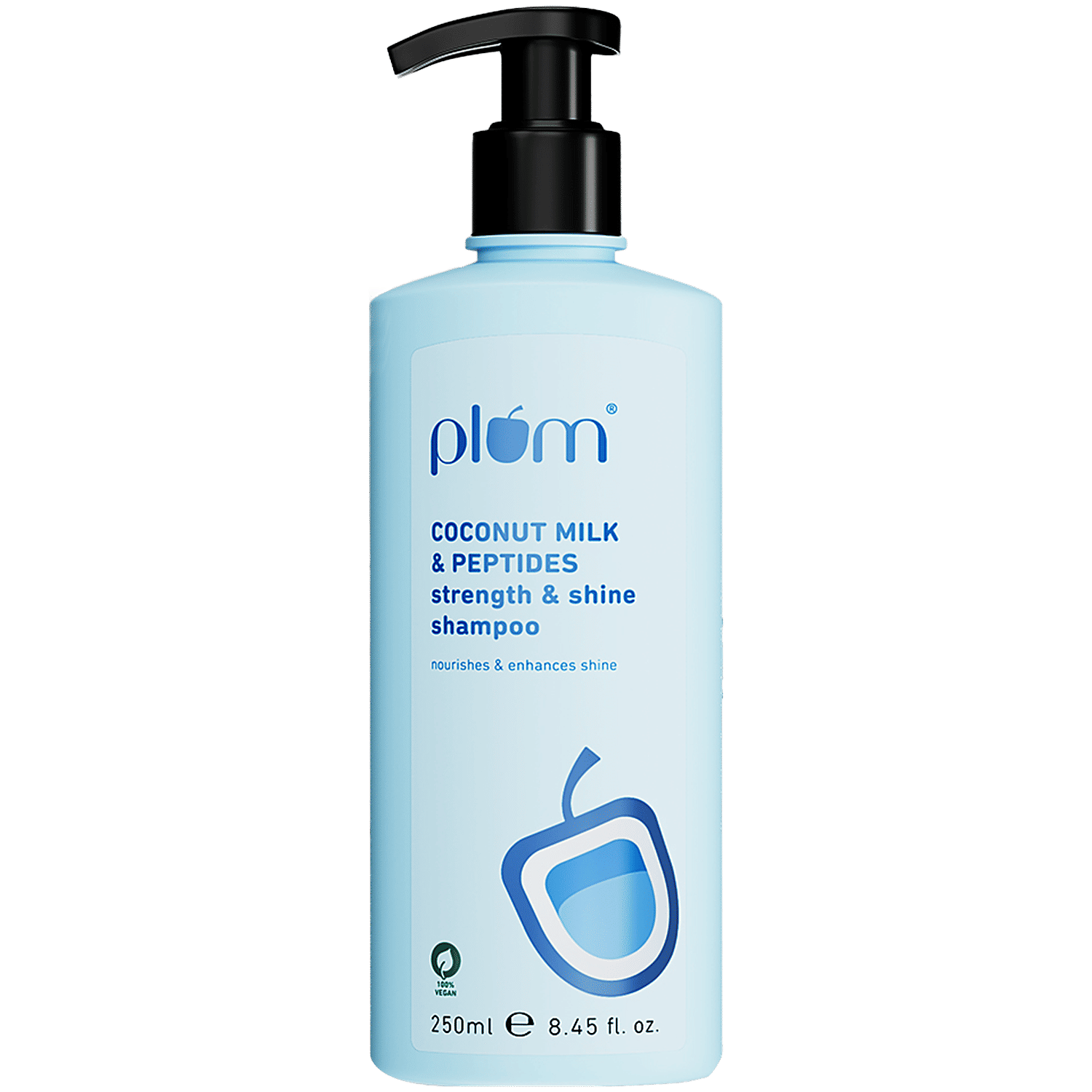Plum Coconut Milk & Peptides Strength & Shine Shampoo 250ml