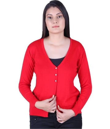 Ogarti Acrylic Shrugs - Red