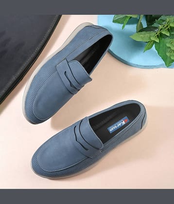 Karsun Blue Men's Slip on Shoes