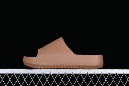 NikeMens Calm Slides - Mocha brown-Euro 41