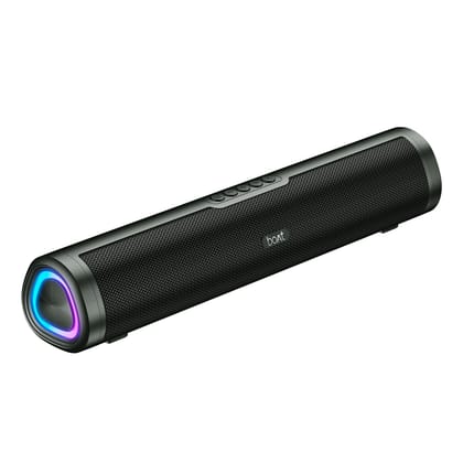 boAt Aavante 2.0 150 | 16W Portable Soundbar with RGB LEDs, TWS Mode & Multi-Connectivity boAt Aavante 2.0 150 | 16W Portable Soundbar with RGB LEDs, TWS Mode & Multi-Connectivity - Premium Black