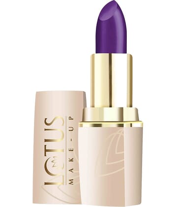 Lotus Make,Up Pure Colors Matte Lip Color Voilet Alert 4.2G 712