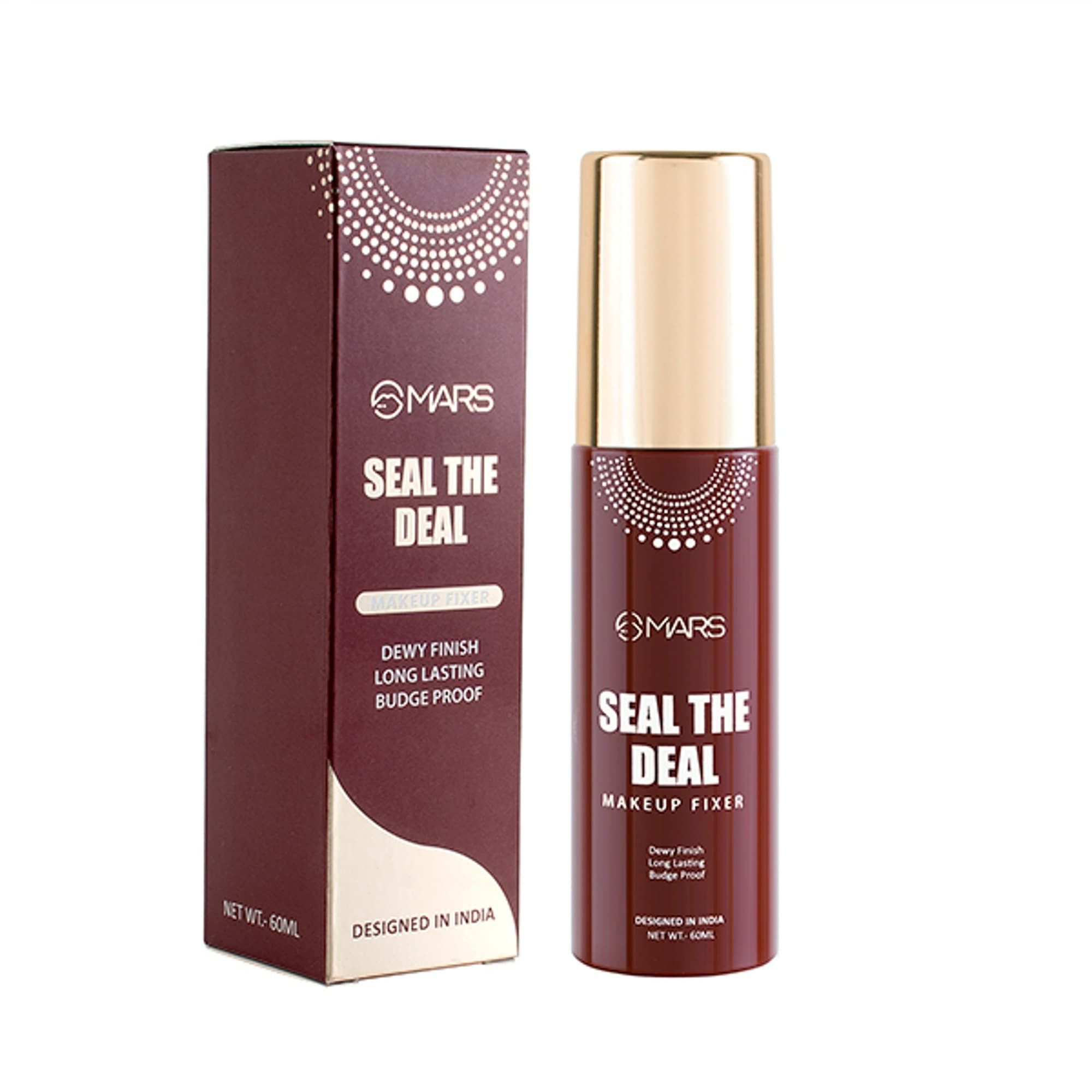 MARS Alcohol-Free Seal the Deal Makeup Fixer Spray with Hyaluronic Acid 60 ml