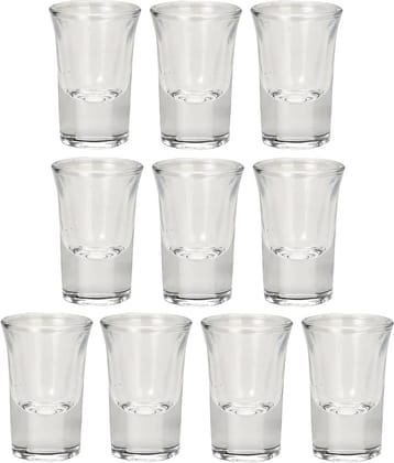 Afast Shot  Glasses Set,  30 ML - (Pack Of 10)
