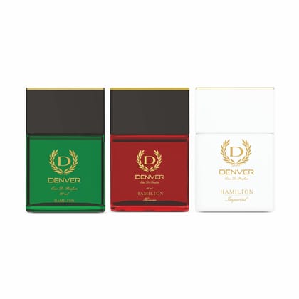 Hamilton Perfume 60ml + Imperial Perfume 60ml + Honour Perfume 60ml (Pack of 3)