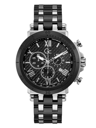 GC Men Black Wrist Watch - Y44008G2MF-Black