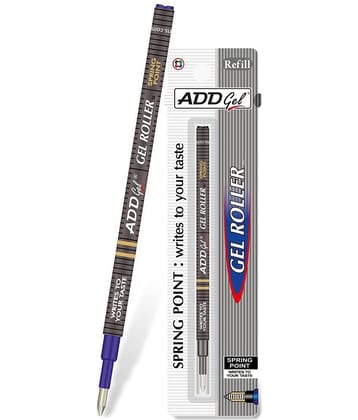 Add Gel GR - 50 GEL Roller Refill (Blue, 10 Pcs Pack)