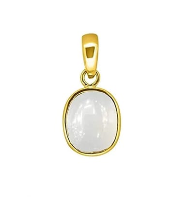 Moonstone Pendant gaudanti chandrakant Stone for Astrological Purpose Good for Moon Remedy