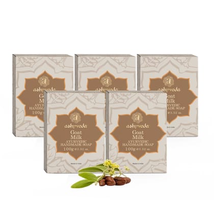 ashpveda Goat Milk Handmade Bath Soap Bar ashpveda Goat Milk Handmade Bath Soap Bar