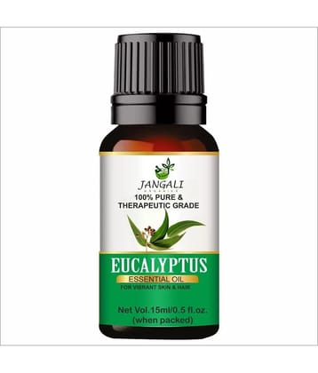 PURE Jangali ORGANICS Eucalyptus Oil PURE & Natural Essential Oil For Skin 15ML