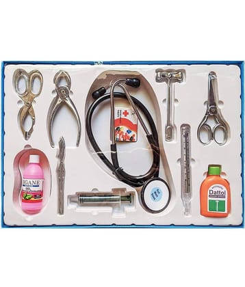Junior Doctor Set for Kids,Plastic Material- Multi Color
