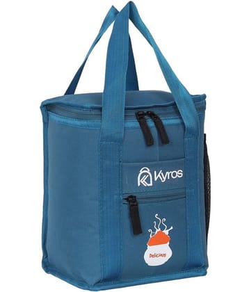 Kyros Blue Polyester Lunch Bag Pack of 1
