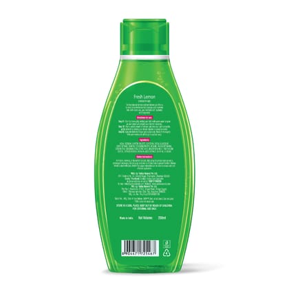 Yuthika Fresh Lemon Body Wash Shower Gel for Women and Men 250ml, Gentle Cleanser for All Skin Types