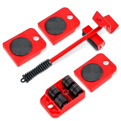 SMARTCAM Furniture Lifter Mover Tool Set, Heavy Duty Furniture Lifter Mover Tool Set, Easy and Safe Moving Slider Tools, Furniture Moving Roller Wheel Set for Washing Machines, Fridge & Sofa