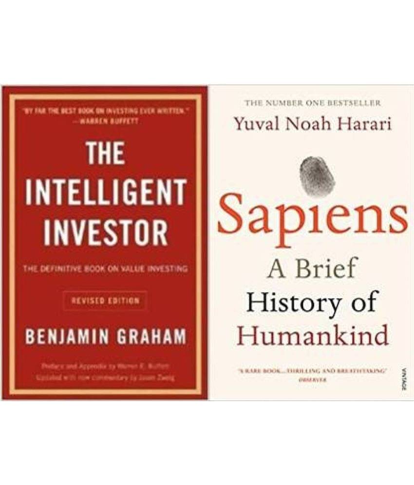 Combo Of The Intelligent Investor And Sapiens (Paperback, Yuval Noah Harari, Benjamin Graham)