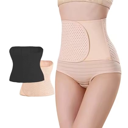 TCT Stick on Tummy Tucker Wrap - Beige-M