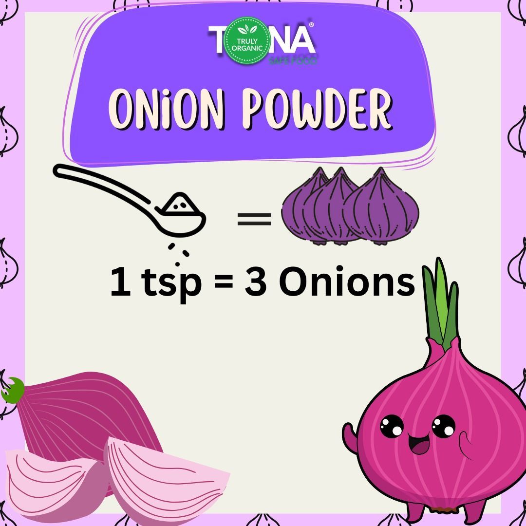 Tona Organic Birista Onion Powder, 100 gm