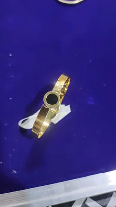 Fashion Gold Plated Stainless Steel Openable Crystal Bracelet | Cuff Bangle |