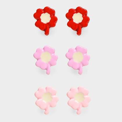 Happy Summer Posy Earrings-1 Y+ / Multicolor