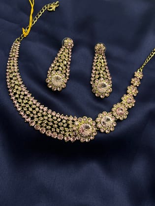 Fancy Stone Necklace 1701