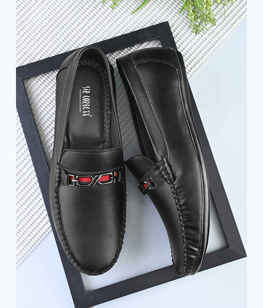 Sir Corbett Black Men's Slip on