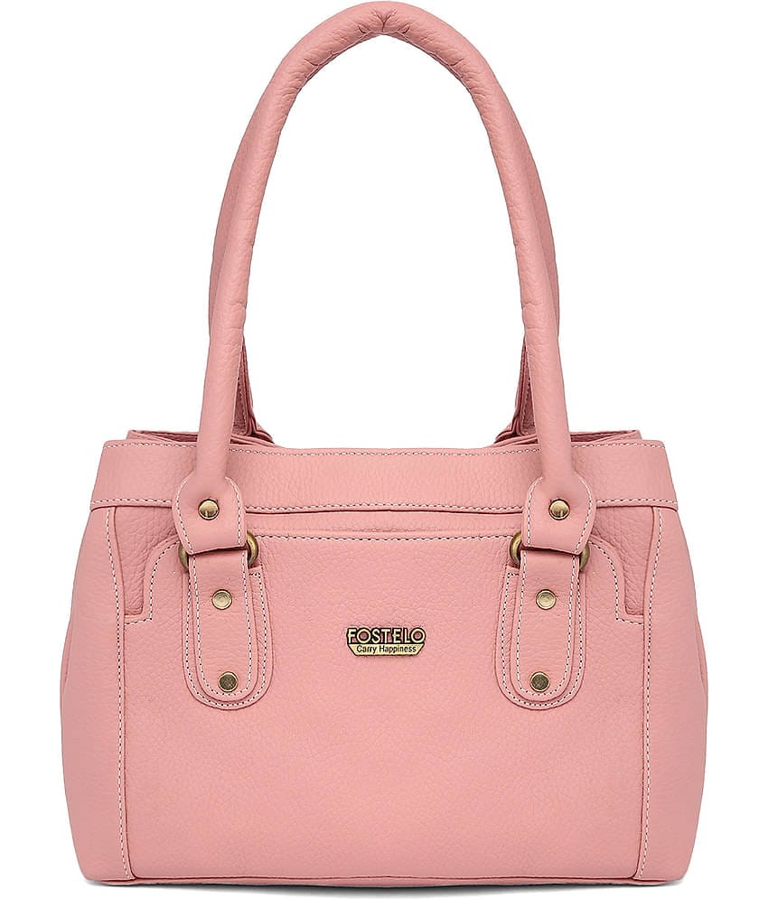 Fostelo - Light Pink  PU Shoulder Bag