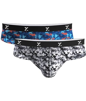 XYXX Pack of 2 Modal Briefs For Men's ( Multicolor )