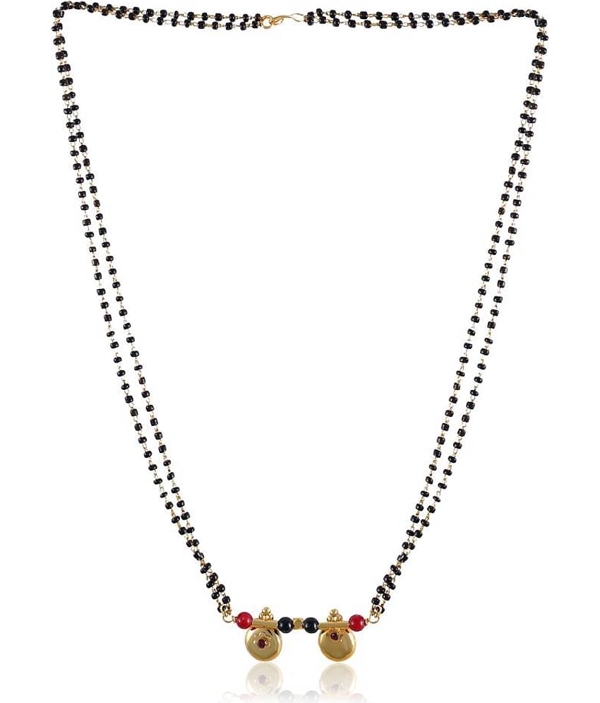 SHANKH-KRIVA Gold Plated Letest & Designer VATI Mangalsutra For Women-(100504 100493 100420)