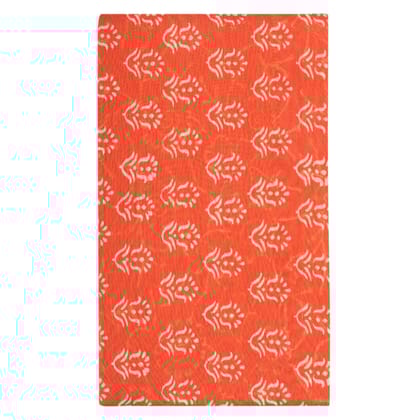 HANDLOOM CHANDERI 03 PCS DABU PRINTED SUIT (SKU - 1RDS01270221 Suit 63)