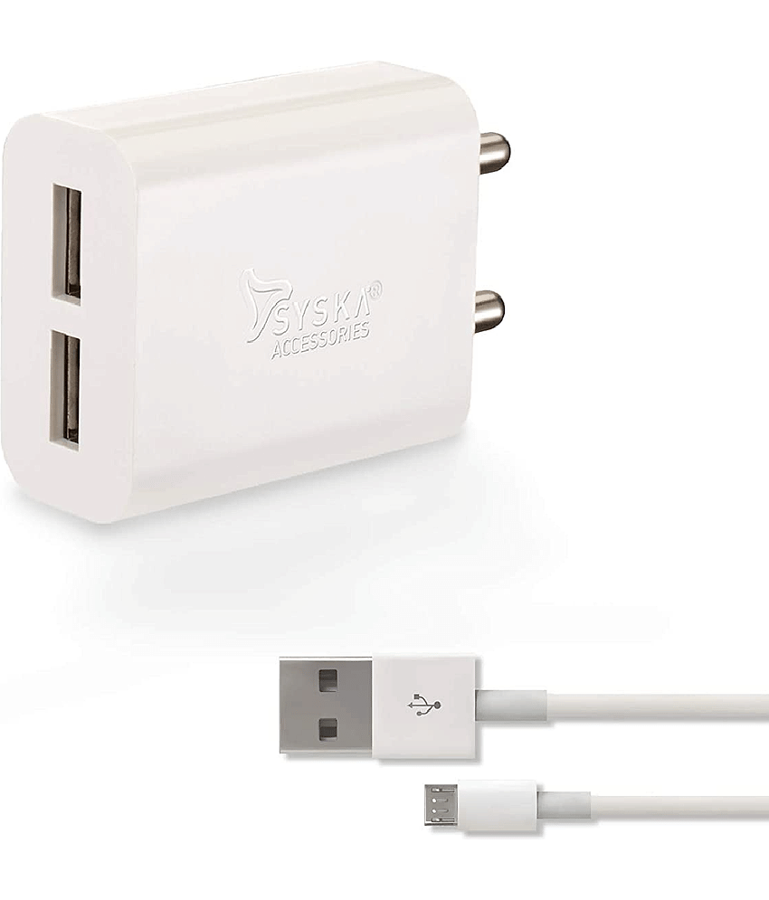 Syska - USB 2.4A Wall Charger