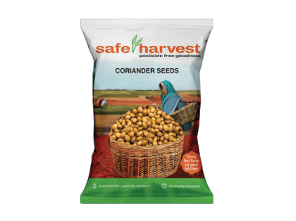 Safe Harvest Pesticide Free Coriander Seeds 200g Safe Harvest Pesticide Free Coriander Seeds 200g