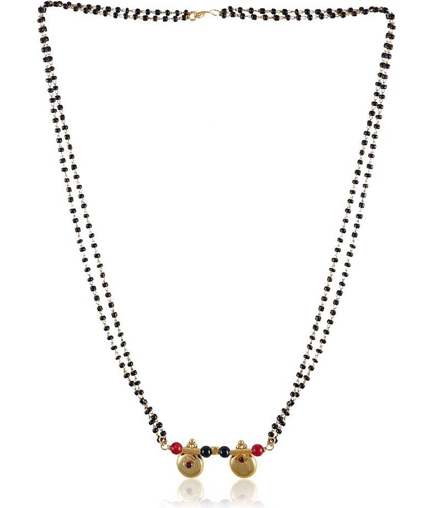 SHANKH-KRIVA Gold Plated Letest & Designer VATI Mangalsutra For Women-(100504 100493 100420)