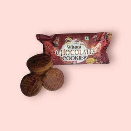 Wheat Chocolate Cookies with Sugar