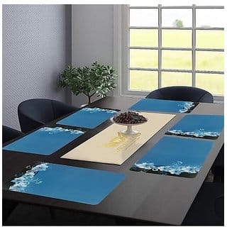 REVAXO placemats set of 6 pcs/ table mat set of 6 pcs/ dining table placemat set of 6pcs/placemat set of 6 pcs
