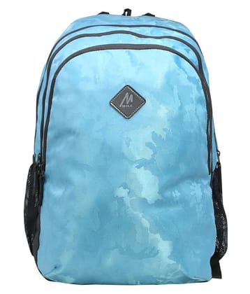 MIKE 35 Ltrs Blue School Bag for Boys & Girls