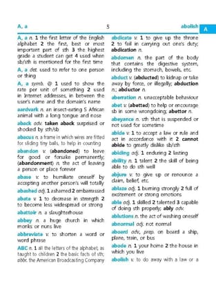 Mini English Dictionary [Paperback] Dreamland Publications