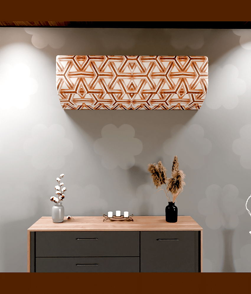 Single PVC Beige AC Cover for 1 Ton Split AC