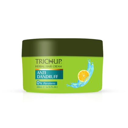 Trichup Anti-Dandruff Hair Cream – 200ml Pack Of 2, Soothes Scalp & Reduces Flakes