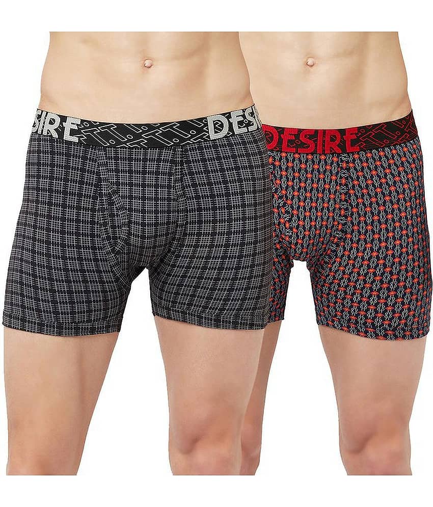 TT Pack of 2 Cotton Trunks For Men's ( Multicolor1 )