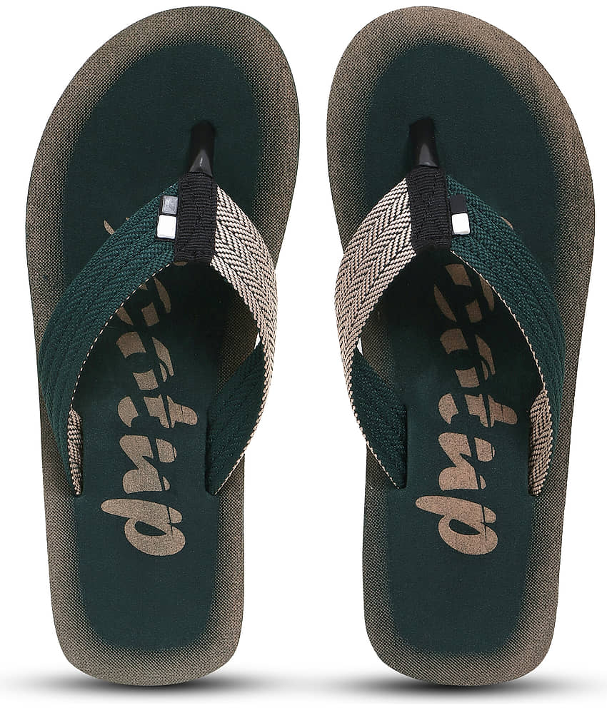 Footup Green Men's Daily Slipper