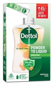 Dettol Powder To Liquid Hand Wash 1 PIECE