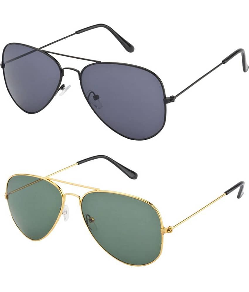 Fair-X - Black Pilot Sunglasses ( cb 211 )