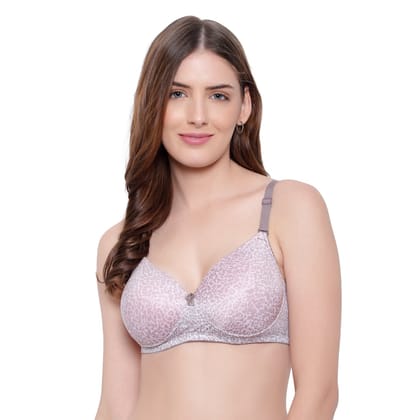 Camel Print Full Support Bra for Seamless Curves-32B